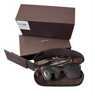 Tom‎ Ford Winona Sunglasses TF1030 01Z Black 53mm FT1030 Case OG Packaging